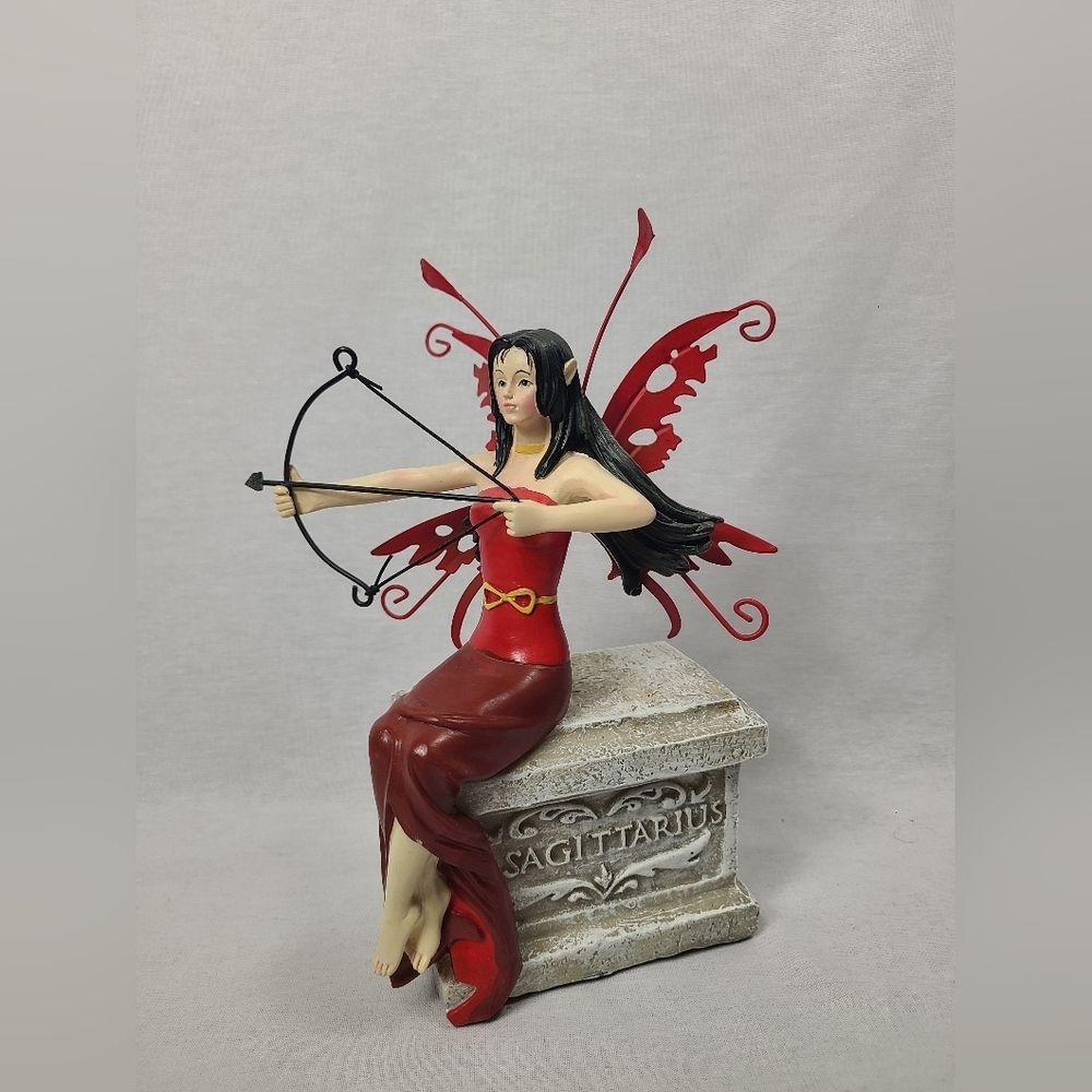 Green Earth Sagittarius zodiac fairy